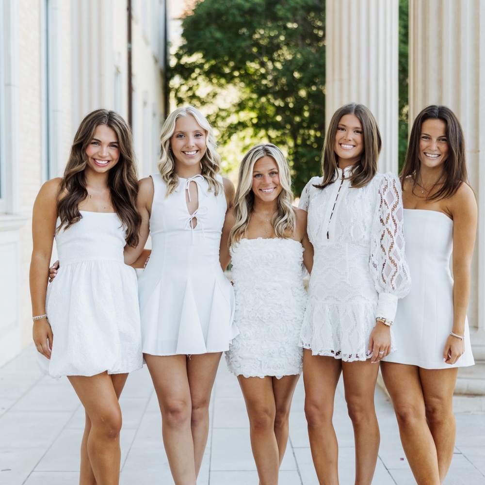Lovers + Friends Strapless White Dress - Picture 5 of 7